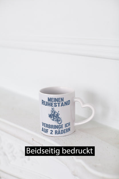 Ruhestand verbringe ich auf 2 Rädern | Opa Motorrad Geschenkidee Familie Humor