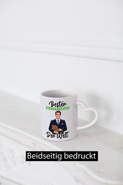 Bester Steuerberater | Steuern lustig Humor Geschenkidee Geschenk Tasse