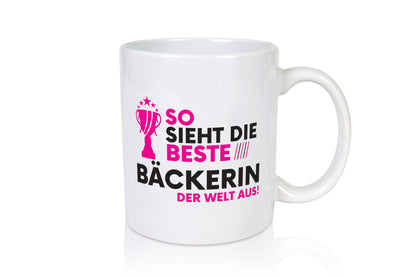 Die Weltbeste Bäckerin | Bäckerei Frauen Backen lustiger Spruch Geschenk Humor