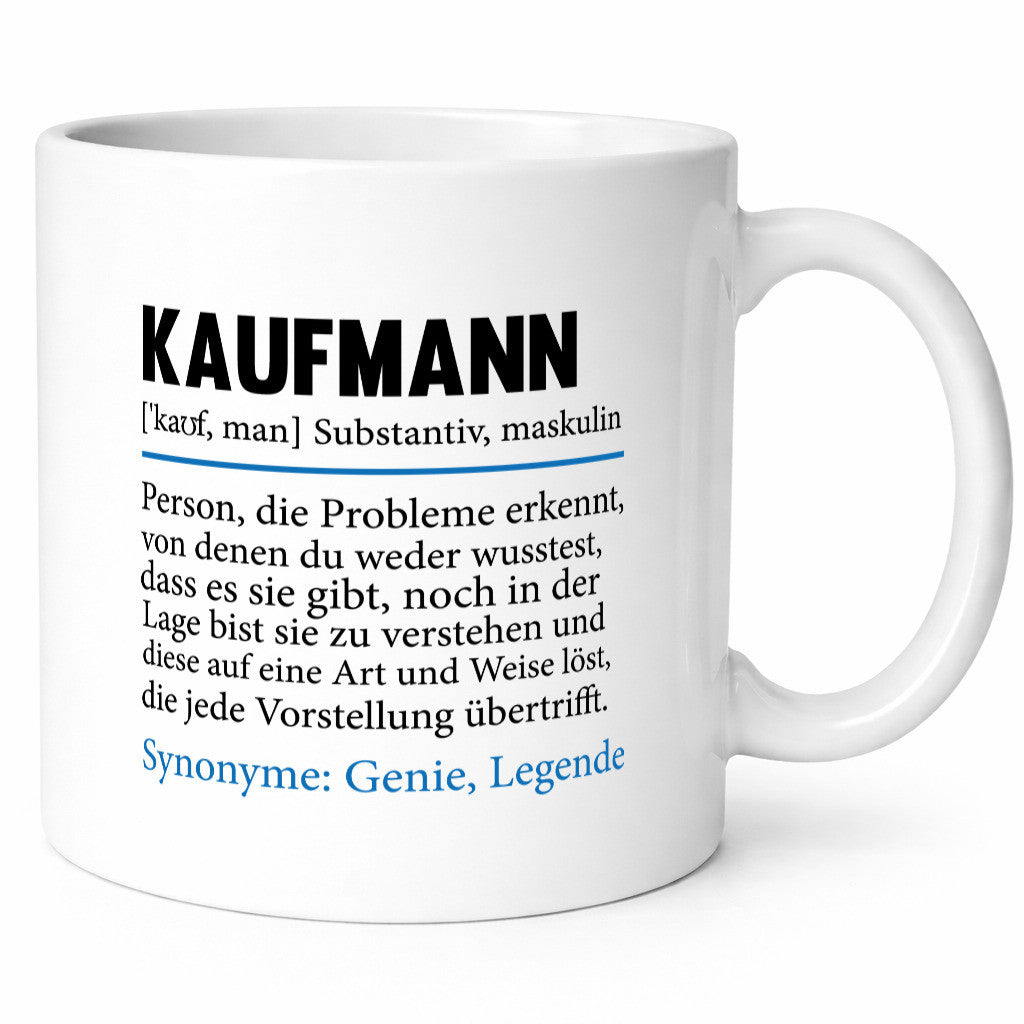 Kaufmann | Humor Spruch Definition Kaufmänner lustiger Geschenk Geschenkidee
