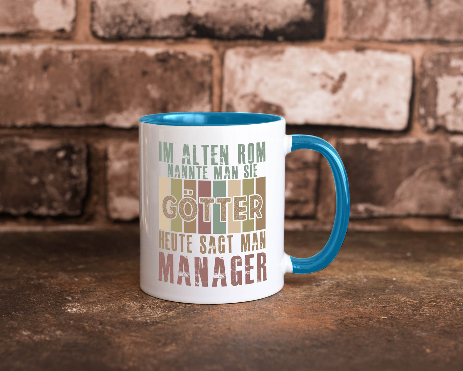 Heute sagt man: Manager | Management Humor Geschenkidee Tasse
