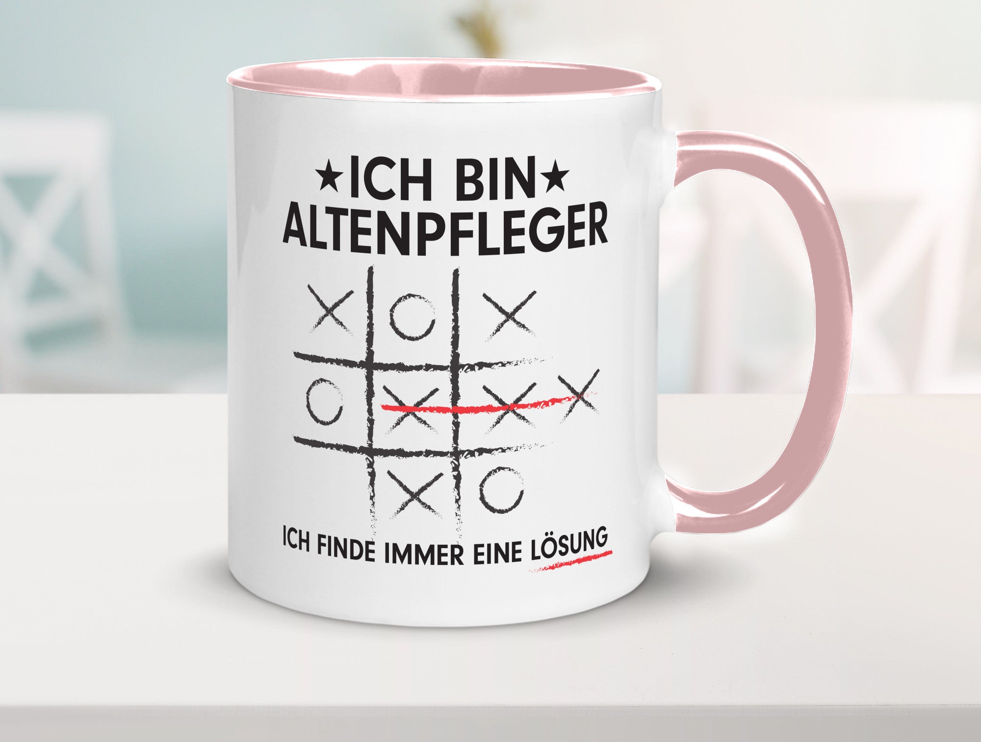 Lösung finden: Altenpfleger | Pflegepersonal v2 lustiger Spruch Geschenk Humor