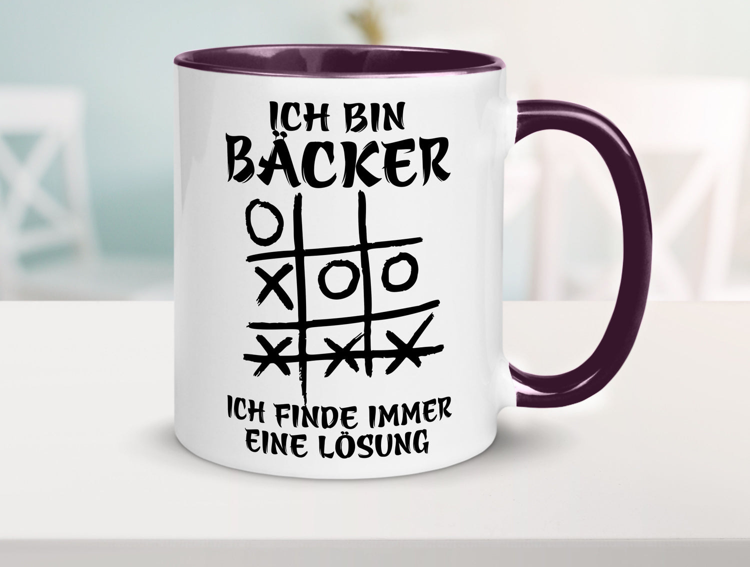 Ich bin Bäcker finde immer eine Lösung | Meister lustig Humor Geschenkidee