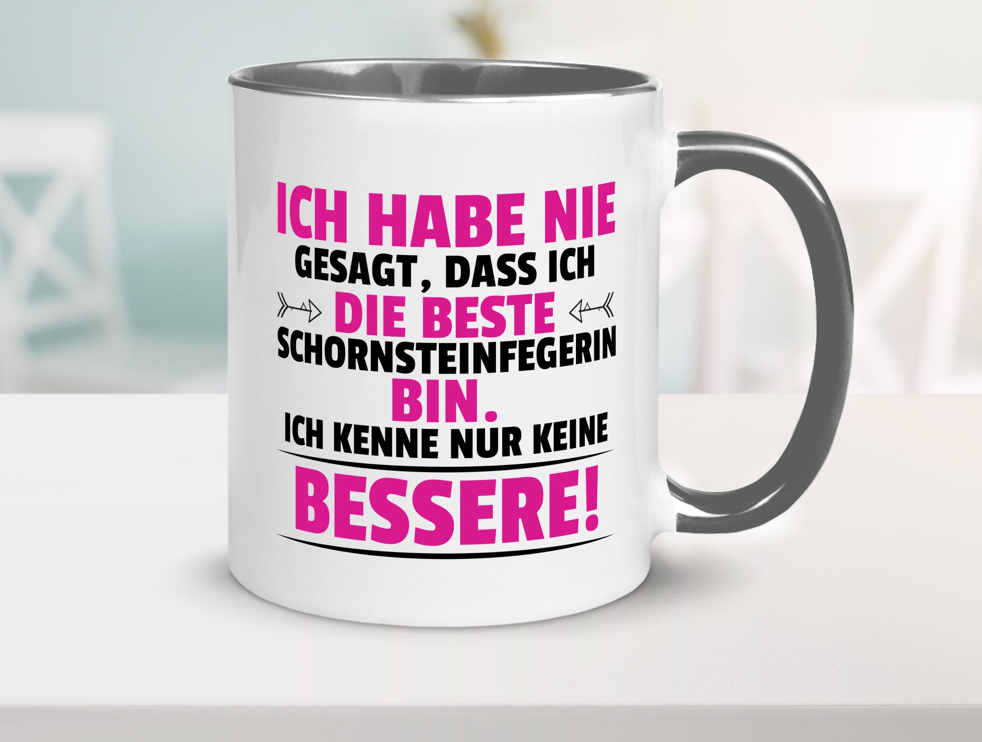 Die Beste Schornsteinfegerin | Kaminkehrer Handwerk lustig Humor Geschenkidee
