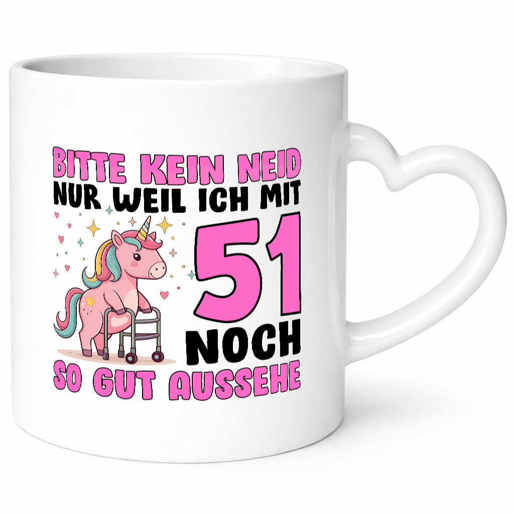 51. Geburtstag | 51 Jahre Mit noch so gut aussehen Humor Geschenkidee Tasse