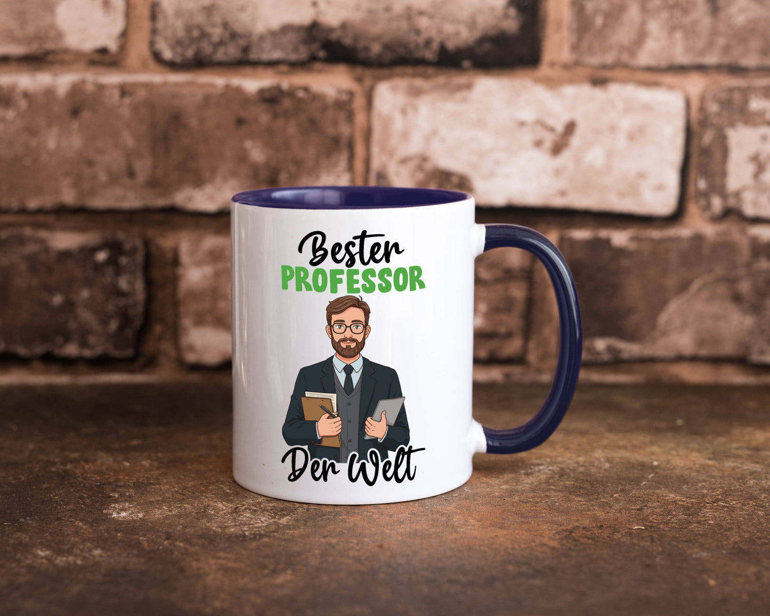 Bester Professor | Uni Universität v2 lustiger Spruch Geschenk Humor