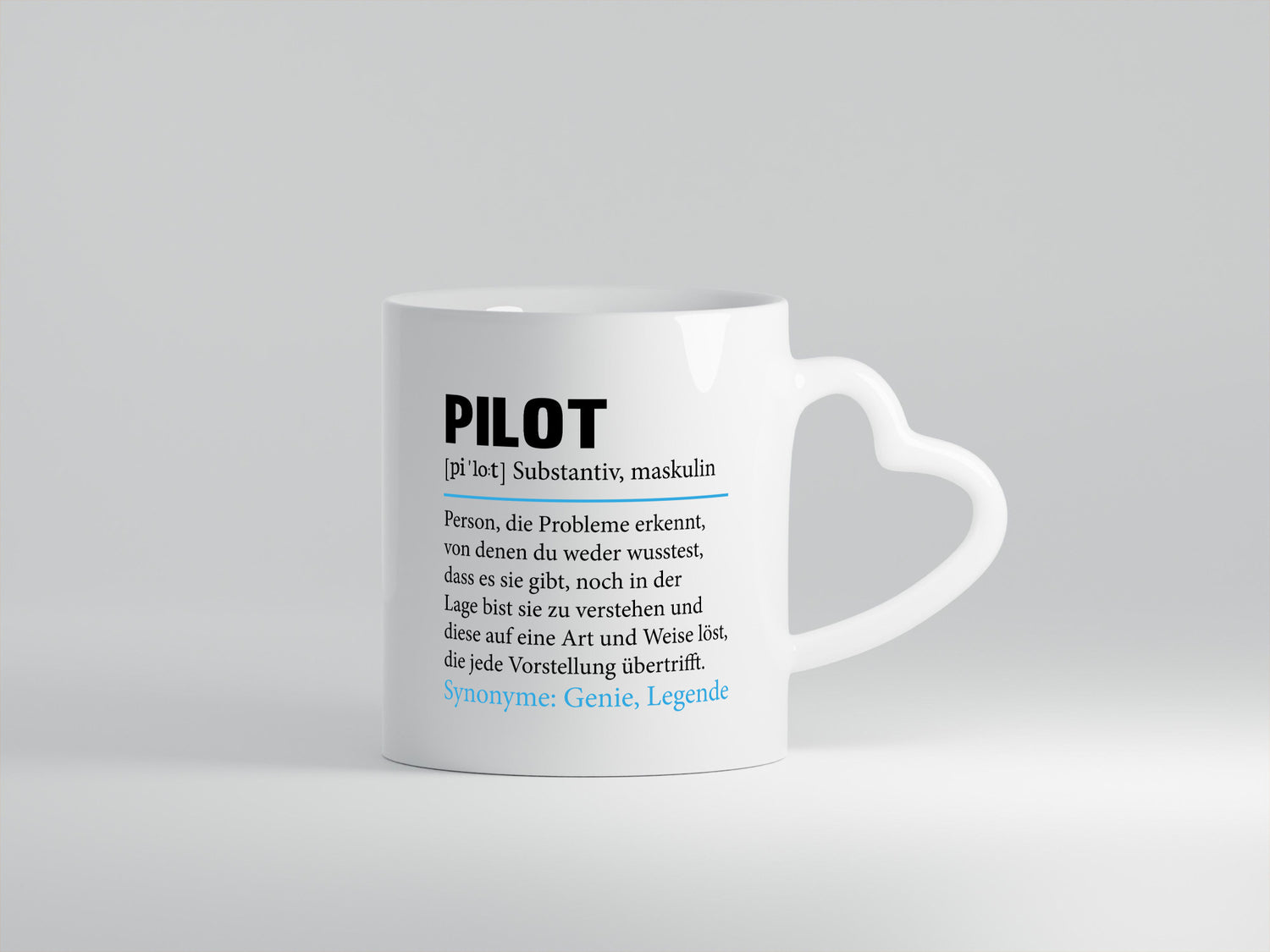 Pilot | Flugzeug Beruf Spruch Definition Piloten Geschenkidee Arbeit Kollegen