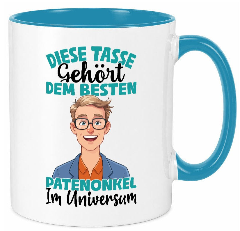 Im Universum: Patenonkel | Bester Onkel Geschenkidee Humor Tasse