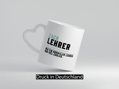 Fachlehrer | Lehrer Unterricht Lieblingslehrer Geschenk Humor Geschenkidee