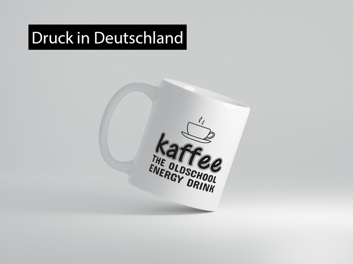 Oldschool Kaffee | Kaffeetrinker Tasse Statement lustiger Spruch Geschenk Humor