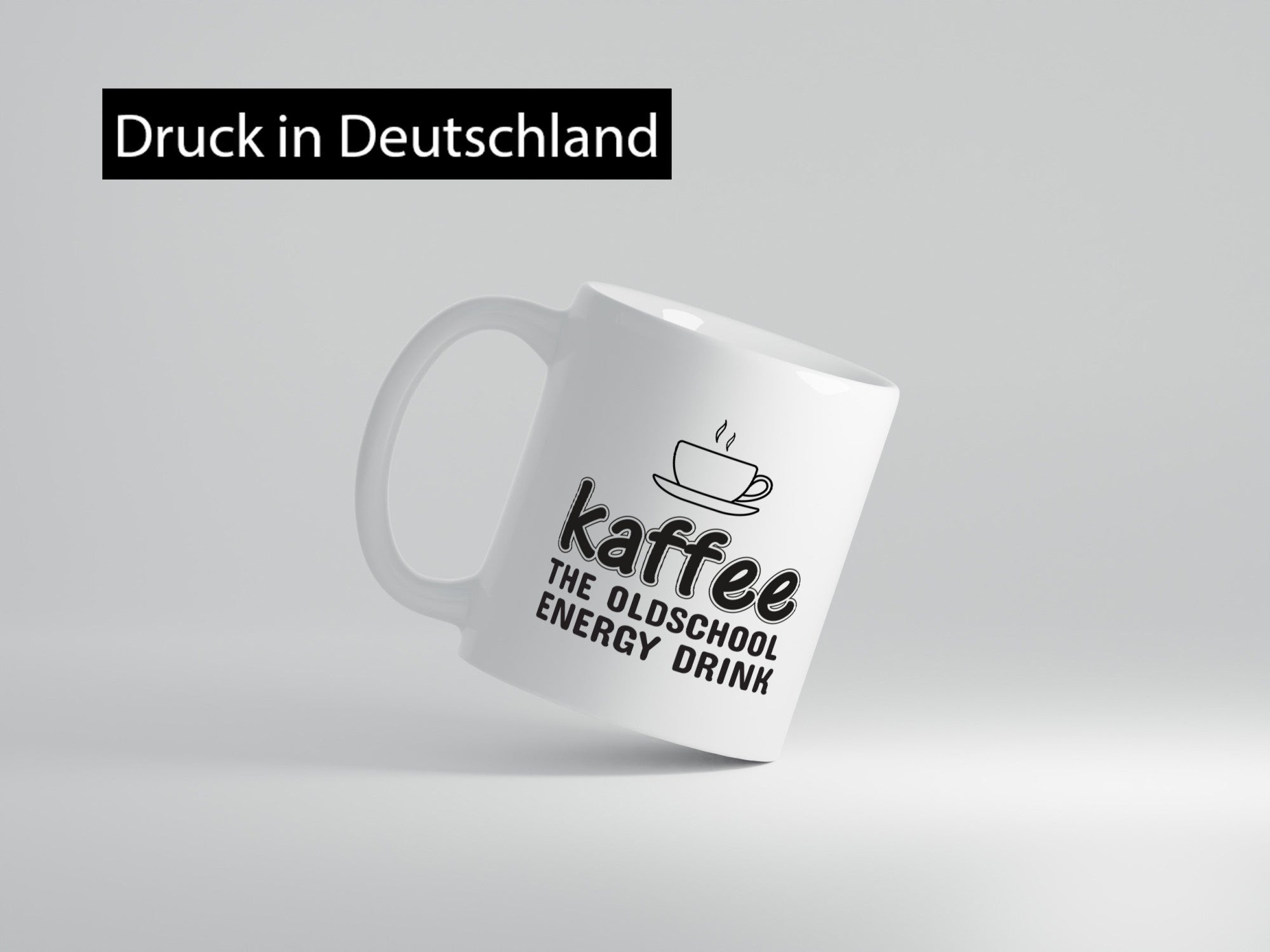 Oldschool Kaffee | Kaffeetrinker Tasse Statement lustiger Spruch Geschenk Humor
