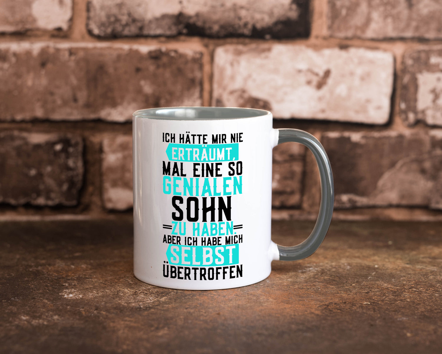 Wundervoller Sohn | Liebe Papa Vatertag Humor Geschenk Familie Geschenkidee