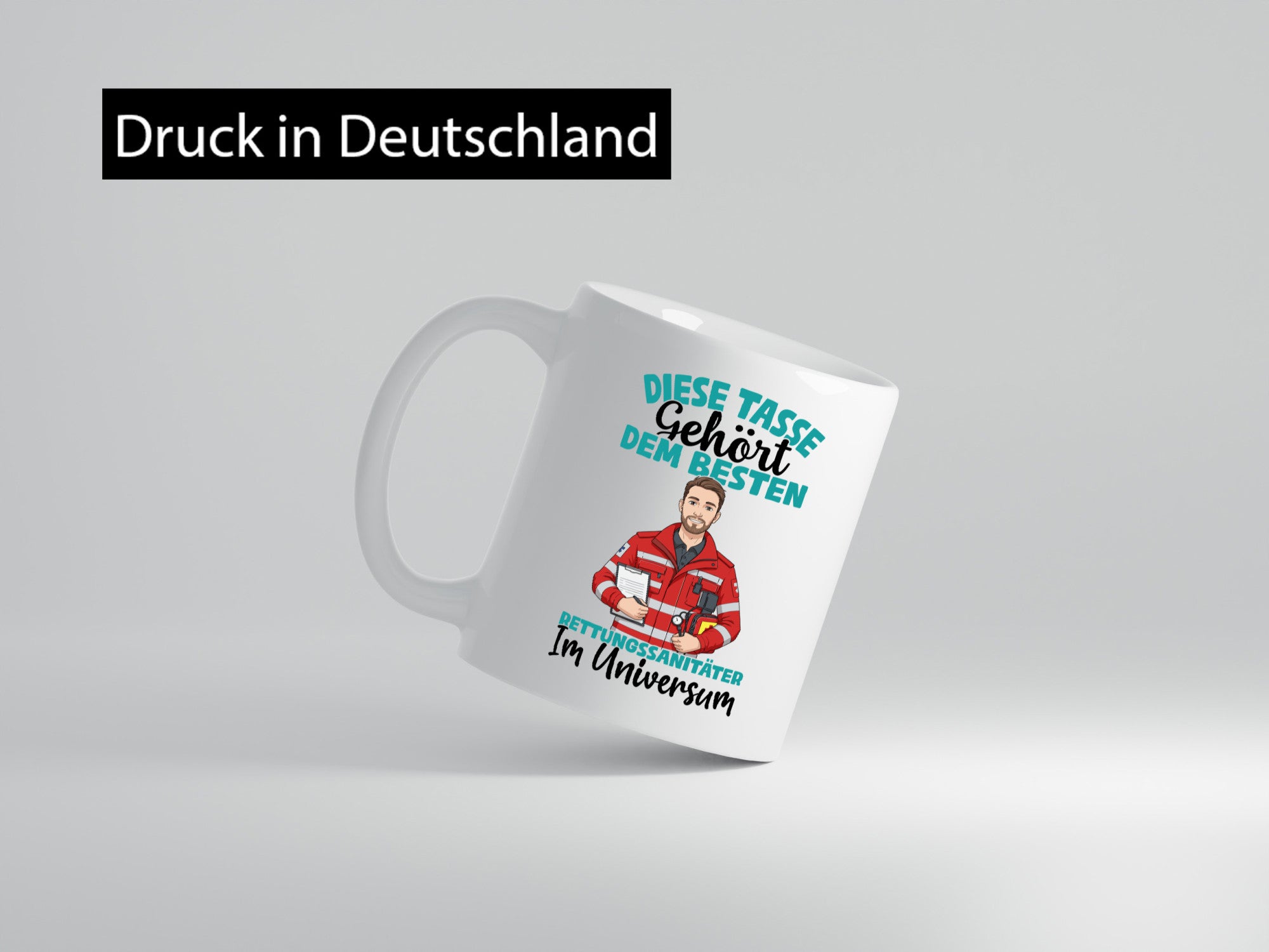 Im Universum: Rettungssanitäter | Sanitäter Geschenkidee Humor Tasse