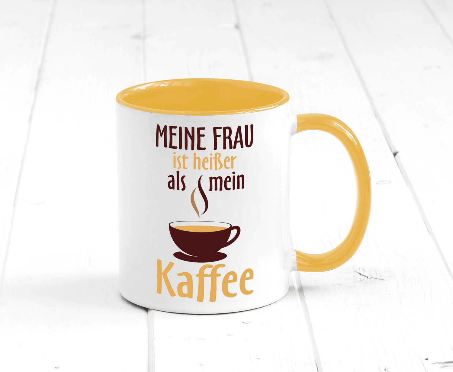 Meine Frau ist heißer als Kaffee | Ehe Partnerschaft Geschenk Humor