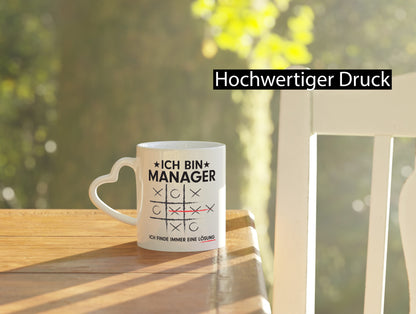 Löse Probleme: Manager | Management lustiger Spruch Geschenk Humor Geschenkidee