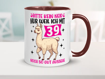 39. Geburtstag | 39 Jahre Lama gut aussehen Geschenk Geschenkidee lustiger