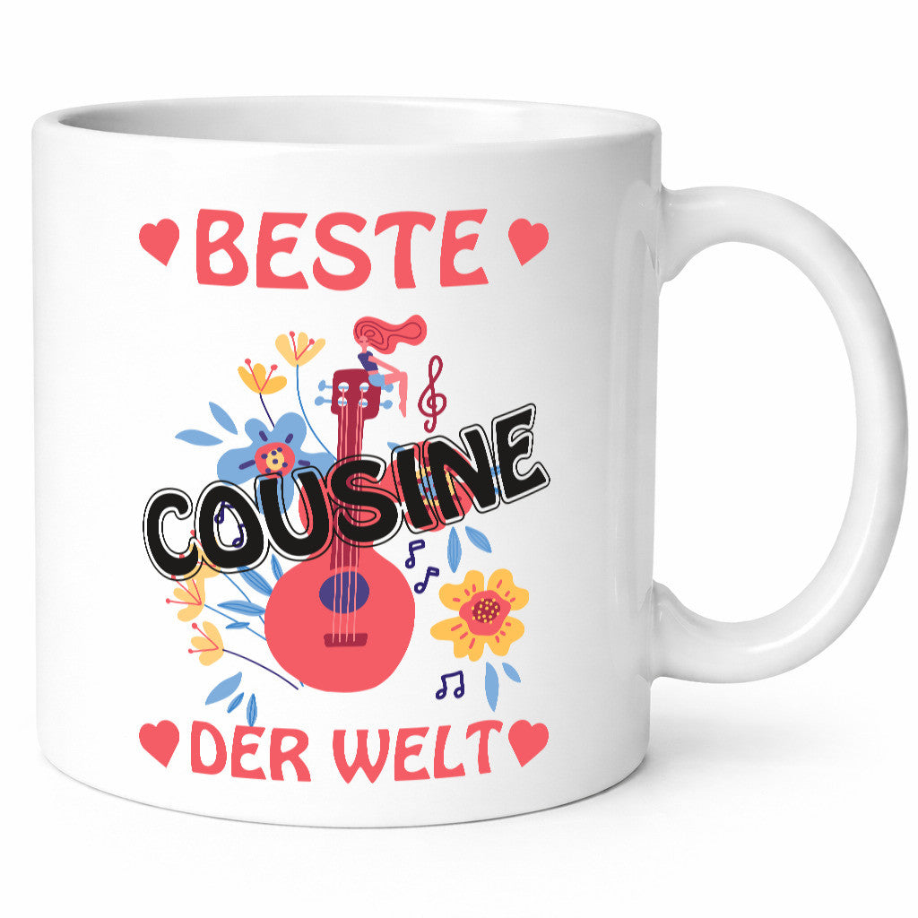 Beste Cousine der Welt | Blumen Cousinen lustig Humor Geschenkidee Geschenk