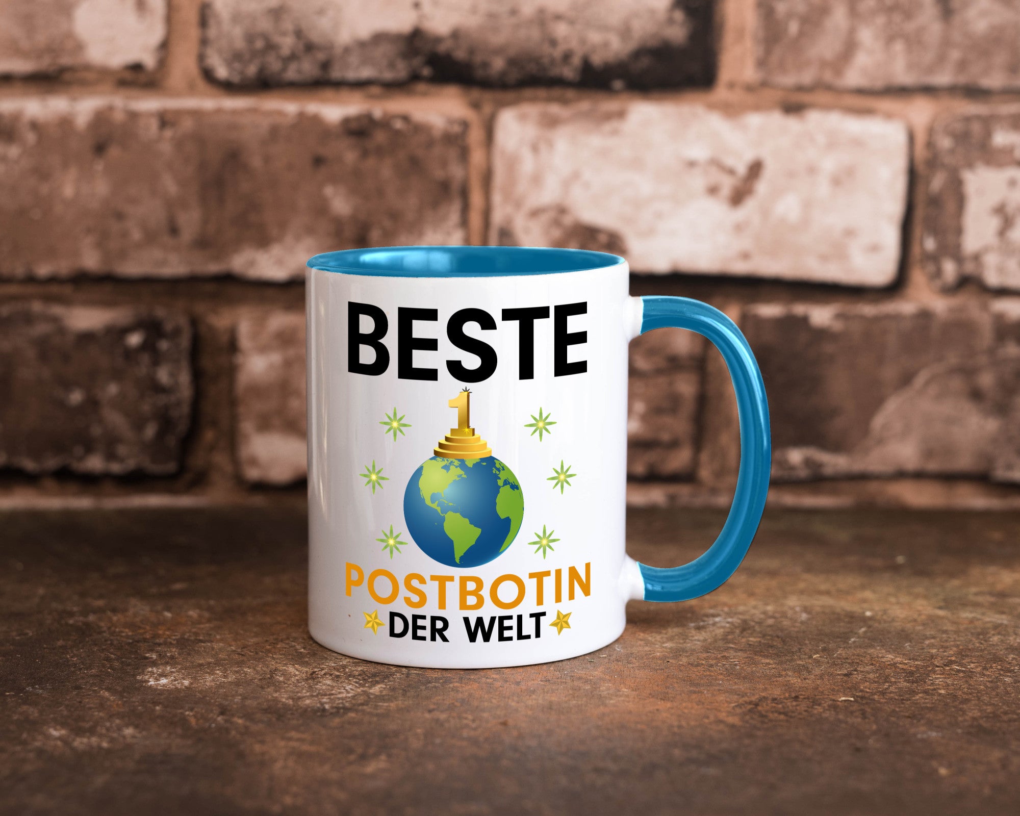 Welt Beste Postbotin | Beruf Post Briefträger Humor Arbeit Kollegen Büro