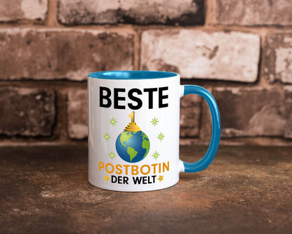 Welt Beste Postbotin | Beruf Post Briefträger Humor Arbeit Kollegen Büro
