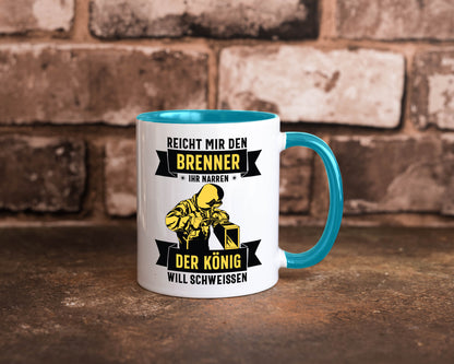 König will schweissen | Schweisser Sterne lustiger Spruch Geschenk Humor