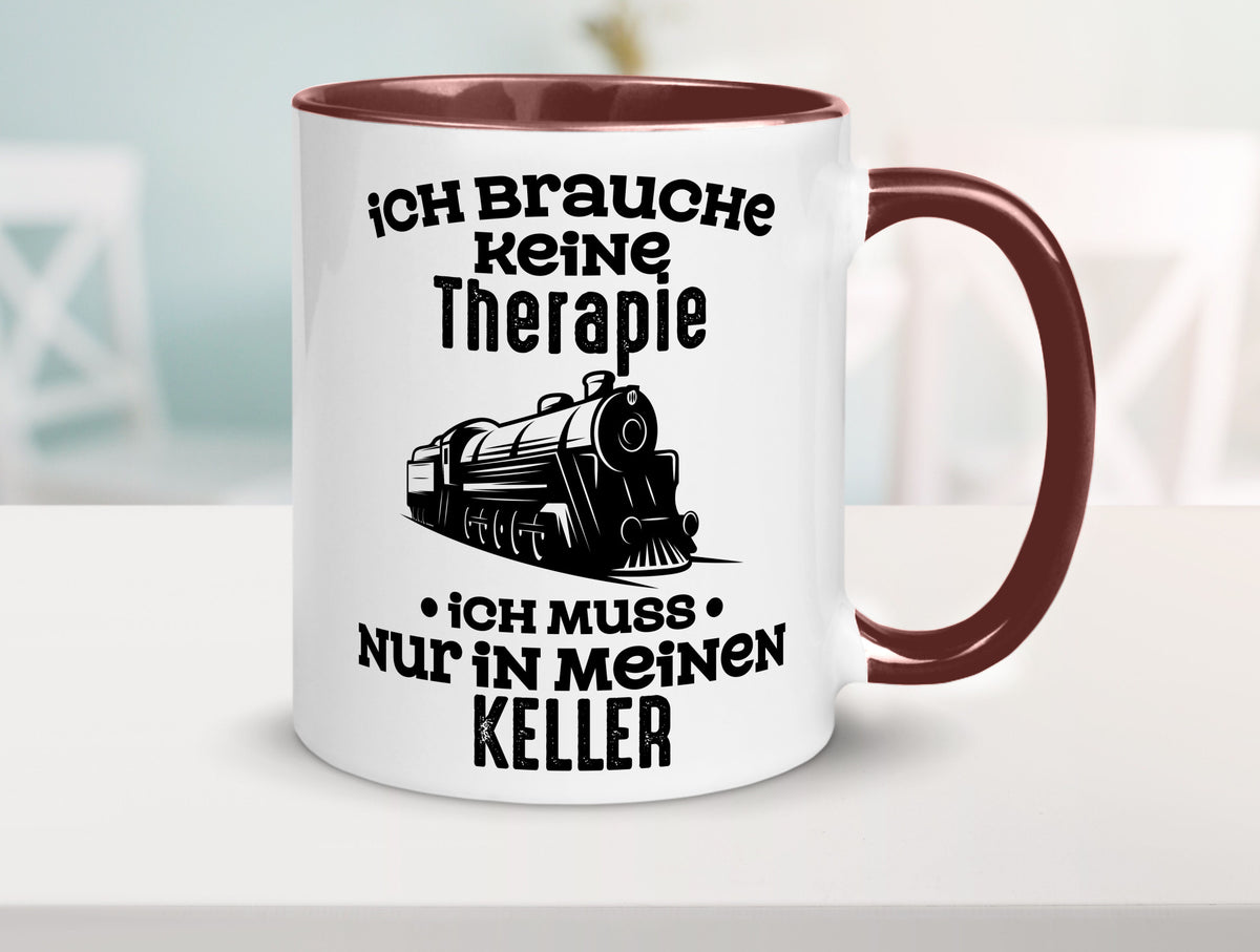 Modeleisenbahn | Hobby eisenbahn Zug lustiger Spruch Geschenk Humor Tasse