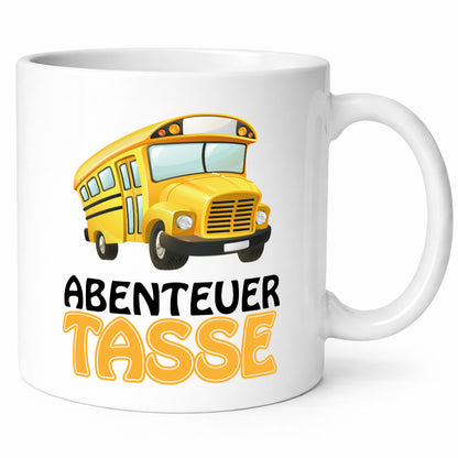 Abendteuer Tasse Geschenk Humor Geschenkidee lustiger Spruch