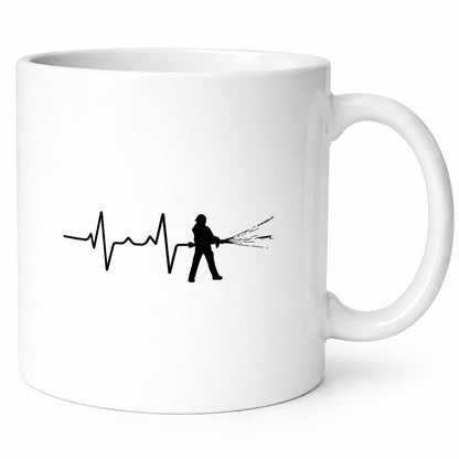 Feuerwehr Motiv | Feuerwehrmann freiwillige Humor Geschenkidee Tasse