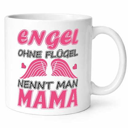 Mama Engel Humor Familie Geschenkidee Tasse