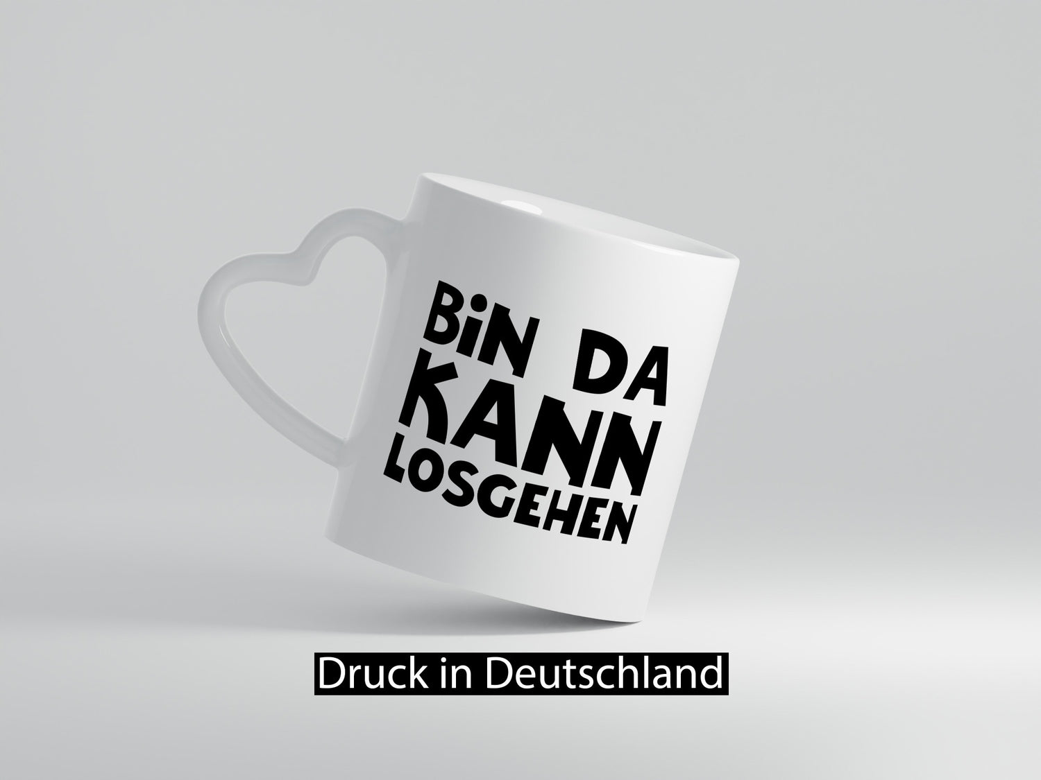 Bin da kann losgehen | Lass uns los Geschenk Humor Geschenkidee lustiger Spruch