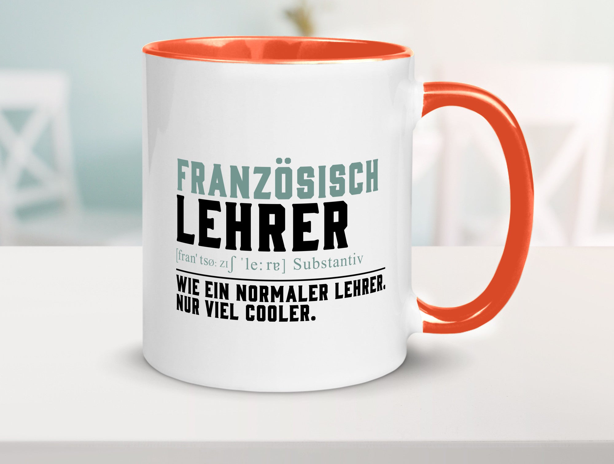 Französischlehrer | Lehrer Unterricht Lieblingslehrer lustig Humor Geschenkidee