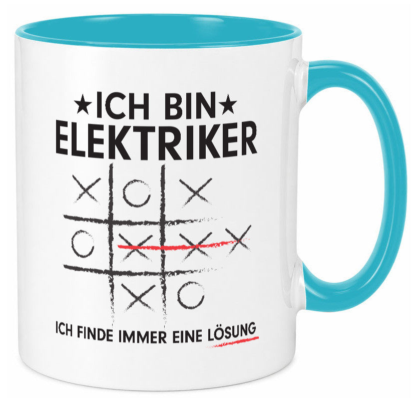 Lösung Finden: Elektriker | Elektronik Geschenk Humor Geschenkidee lustiger