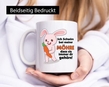 Ich schwöre bei meiner Möhre | Hasse Es gehört dir Geschenk Humor Geschenkidee