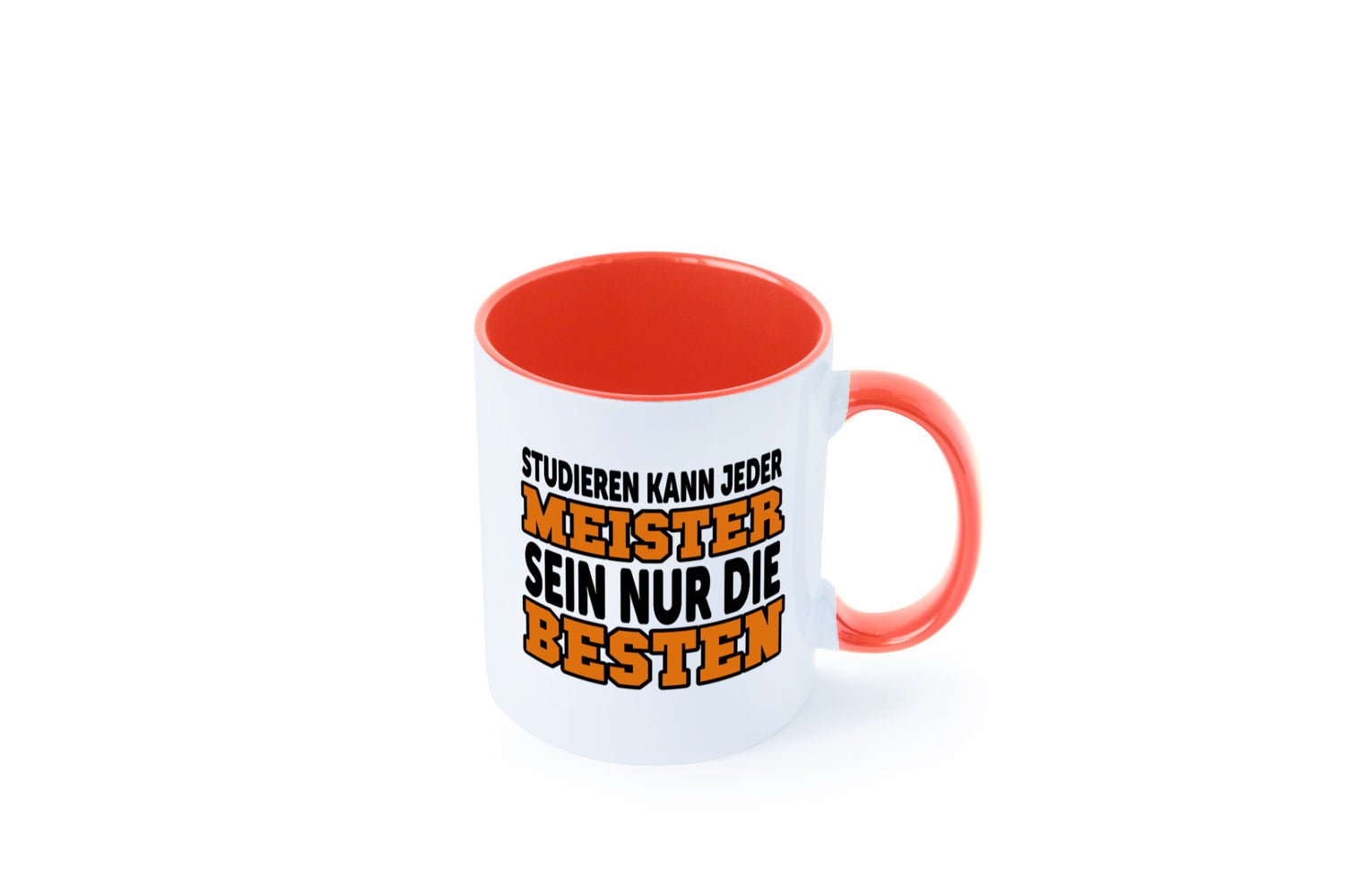 Meister | Handwerker Meisterprüfung Berufsabschluss Humor Arbeit Kollegen Büro