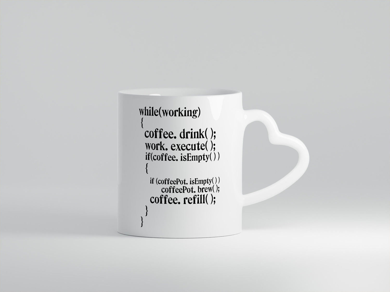 Code Kaffeetrinken | Informatiker Programmierer Nerd lustiger Spruch Geschenk