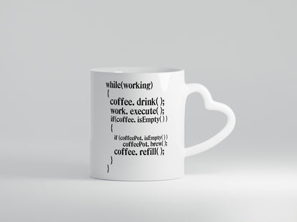 Code Kaffeetrinken | Informatiker Programmierer Nerd lustiger Spruch Geschenk