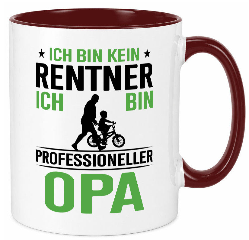 Ich bin kein renter Profesioneller Opa | Großvater Humor Familie Geschenkidee
