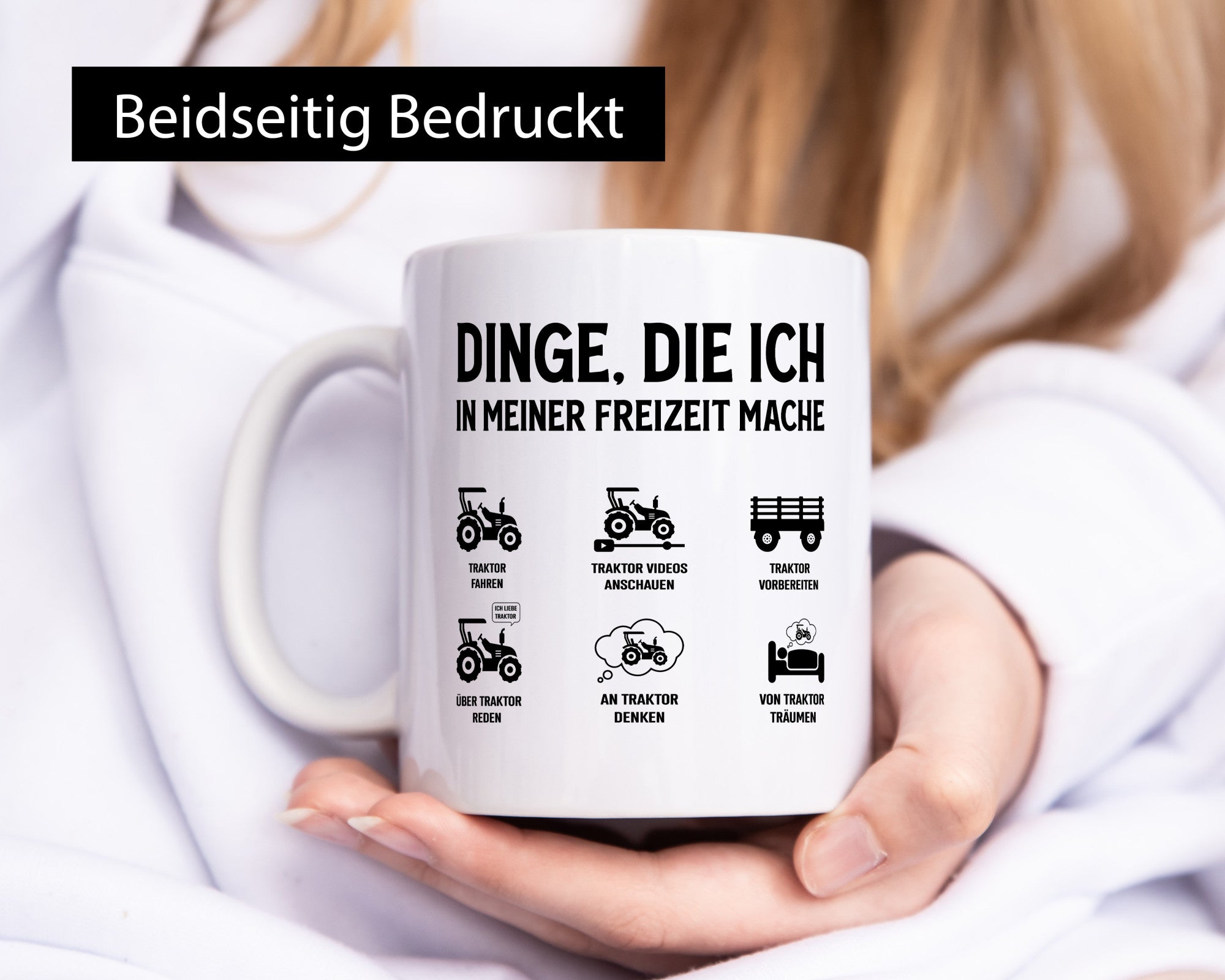 Dinge die ich in meiner Freizeit mache | Tracktor Trecker Geschenkidee Humor