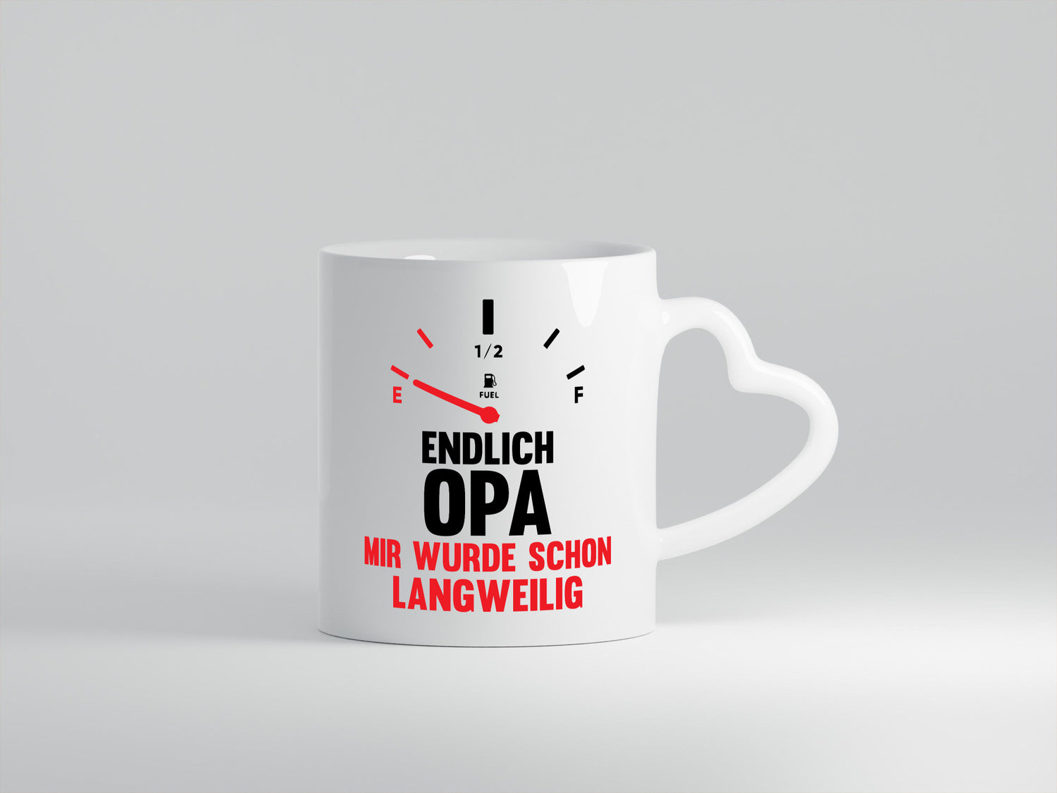 Endlich Opa mir wurde schon langweilig | Geschenkidee Familie Humor Tasse