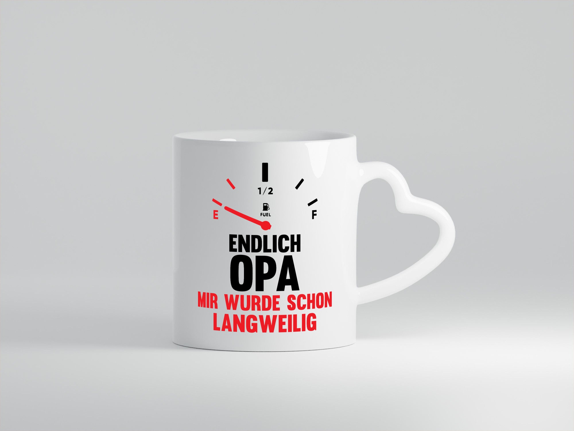 Endlich Opa mir wurde schon langweilig | Geschenkidee Familie Humor Tasse