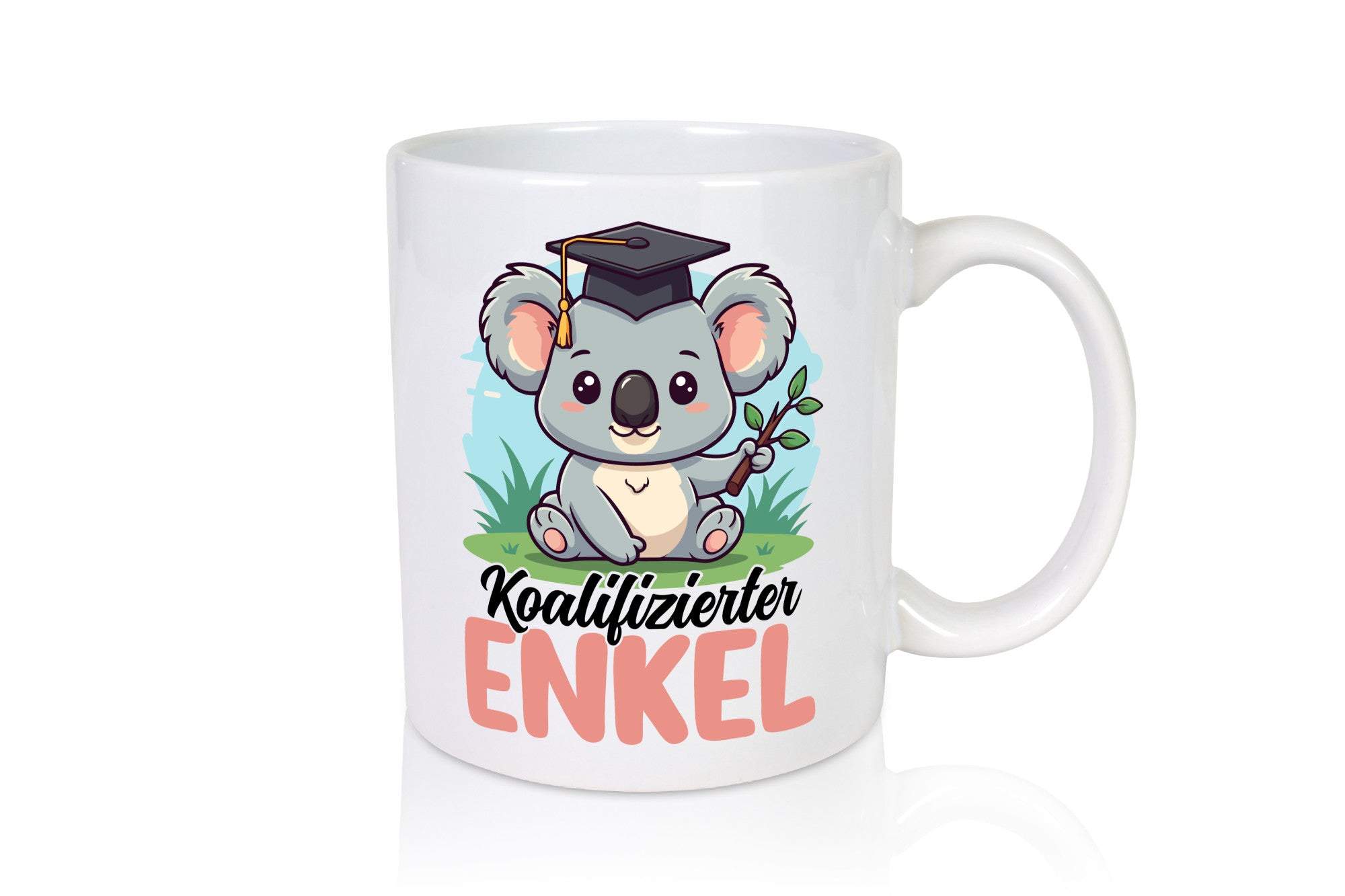 Koalifizierter Enkel | Großmutter Großvater Oma Opa lustiger Spruch Geschenk