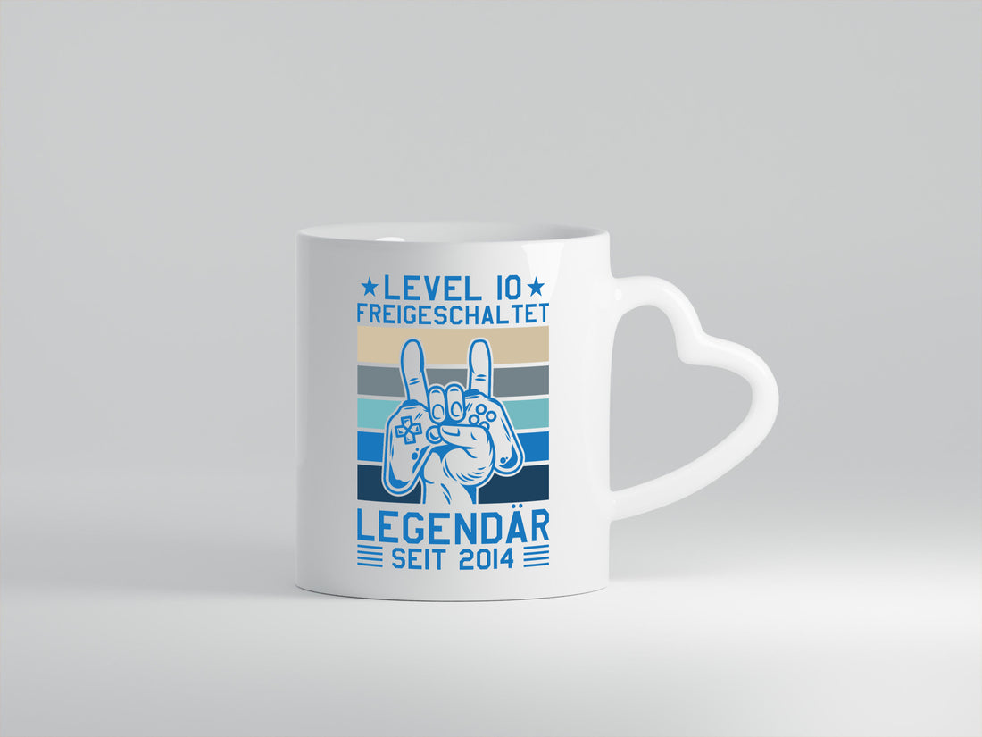 Level 10 freigeschaltet, legendär seit 2014 | Controller Geschenkidee Humor