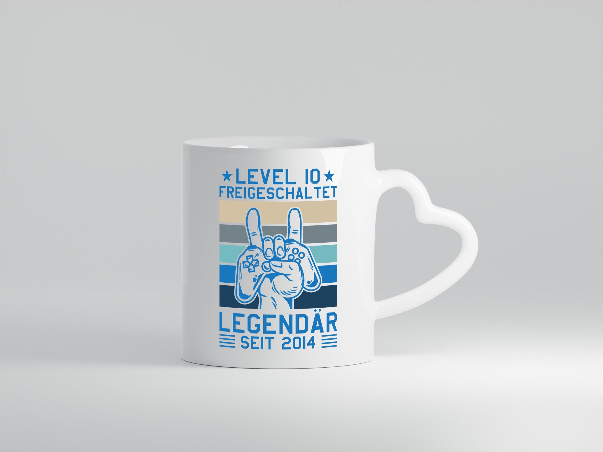 Level 10 freigeschaltet, legendär seit 2014 | Controller Geschenkidee Humor