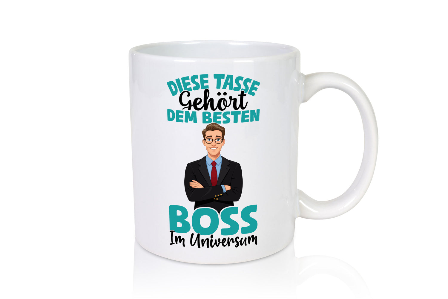 Im Universum: Boss | Führungskraft Vorgesetzter lustiger Spruch Geschenk Humor