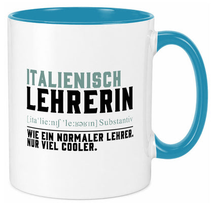 Italienischlehrer | Lehrerin Unterricht Lieblingslehrer lustig Humor