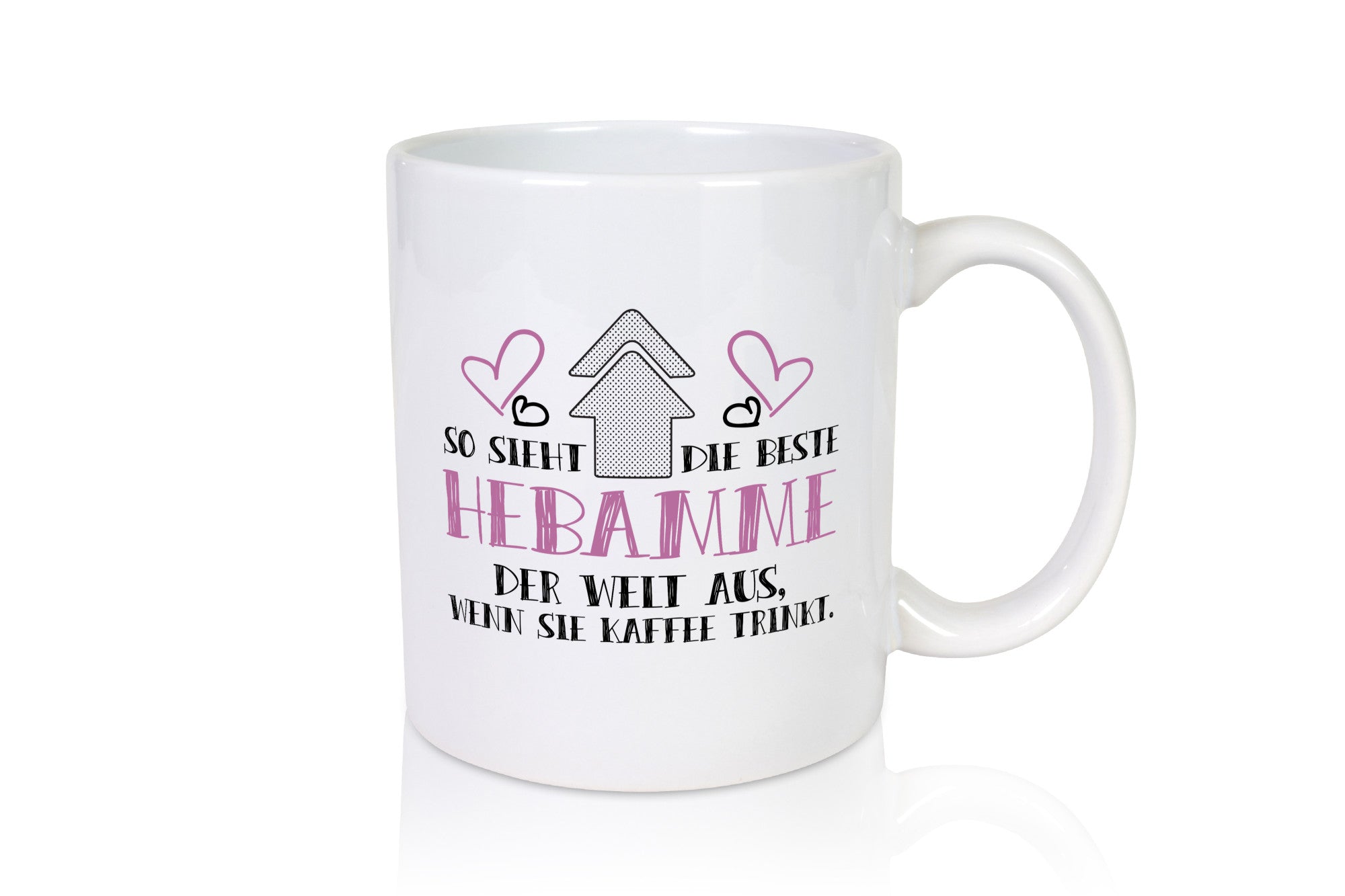 Beste Hebamme der Welt | Kaffee trinken Dankeschön Geschenk Humor Geschenkidee
