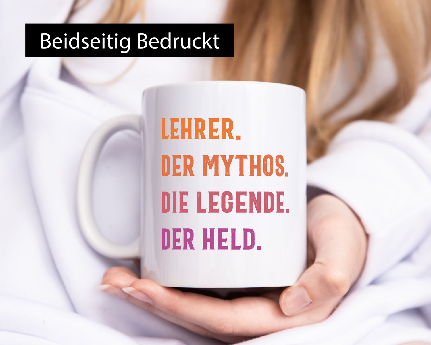 Lehrer, Mythos, Legende, Held Humor Geschenkidee Tasse