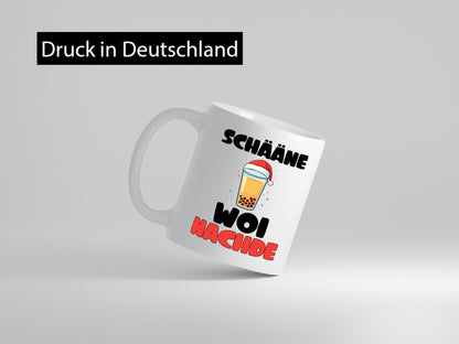 Schääne woi nachde | Weiohnachten Dialekt Mundart Geschenk Humor Geschenkidee