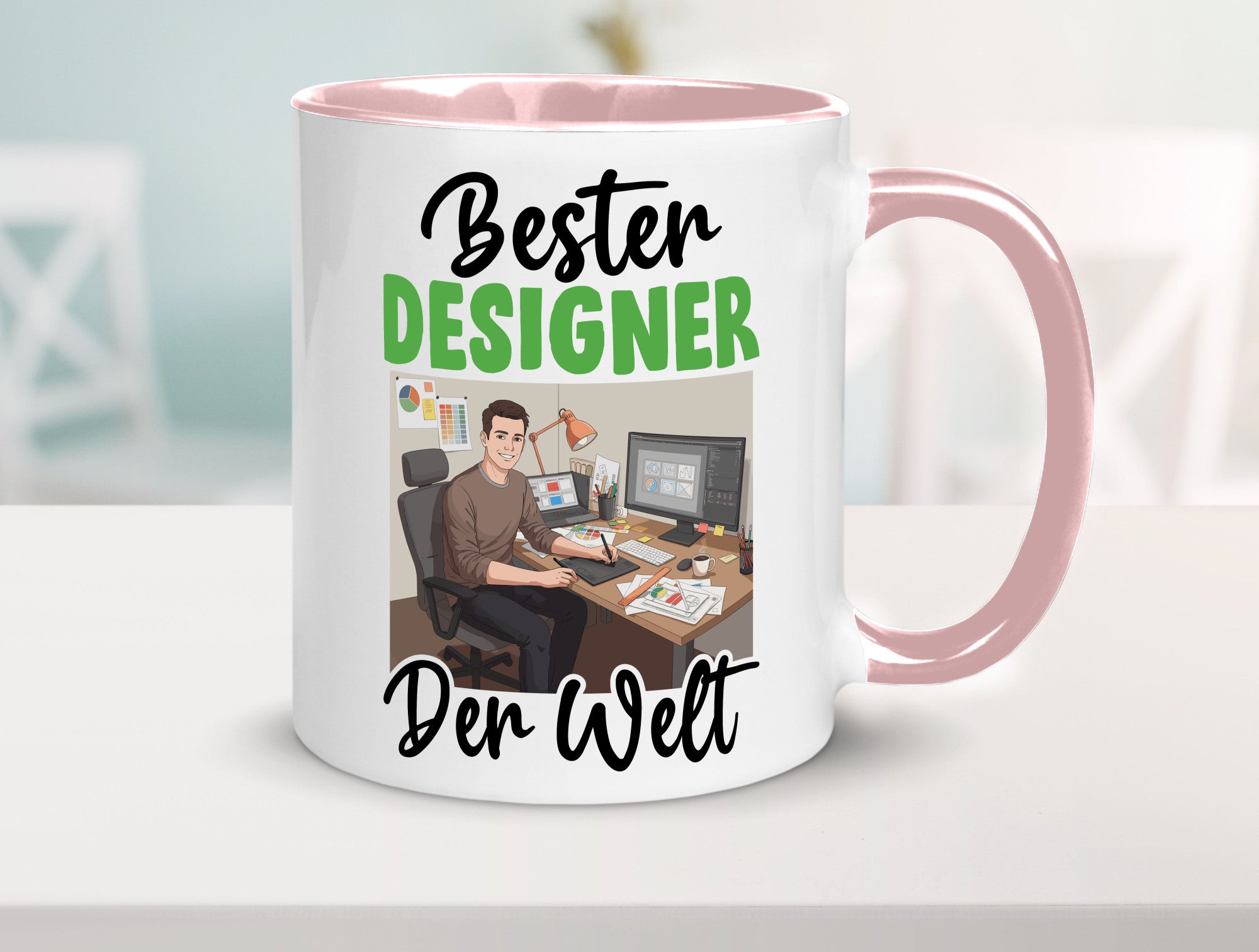 Bester Designer Beruf | Mode v2 lustiger Spruch Geschenk Arbeit Kollegen Büro