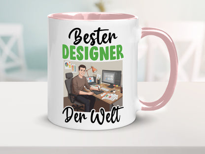 Bester Designer Beruf | Mode v2 lustiger Spruch Geschenk Arbeit Kollegen Büro