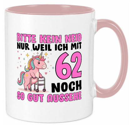 62. Geburtstag | 62 Jahre Mit noch so gut aussehen lustiger Spruch Geschenk